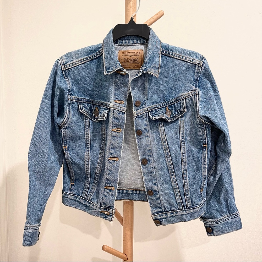 Levi's Women’s Classic Blue Denim Jacket 374660214